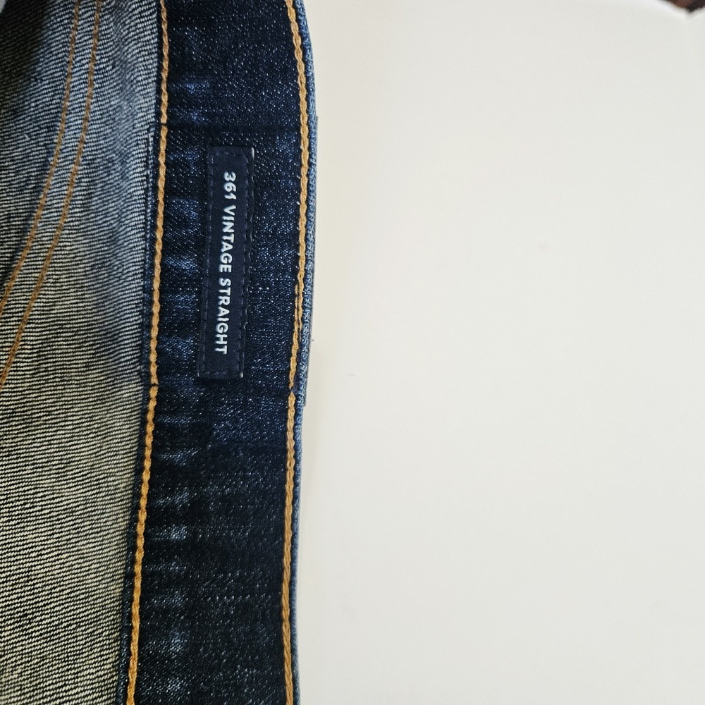 Lucky Brand Los Angeles Men's 361 Vintage Straight Jeans Dark 36 X 30 - Picture 5 of 7
